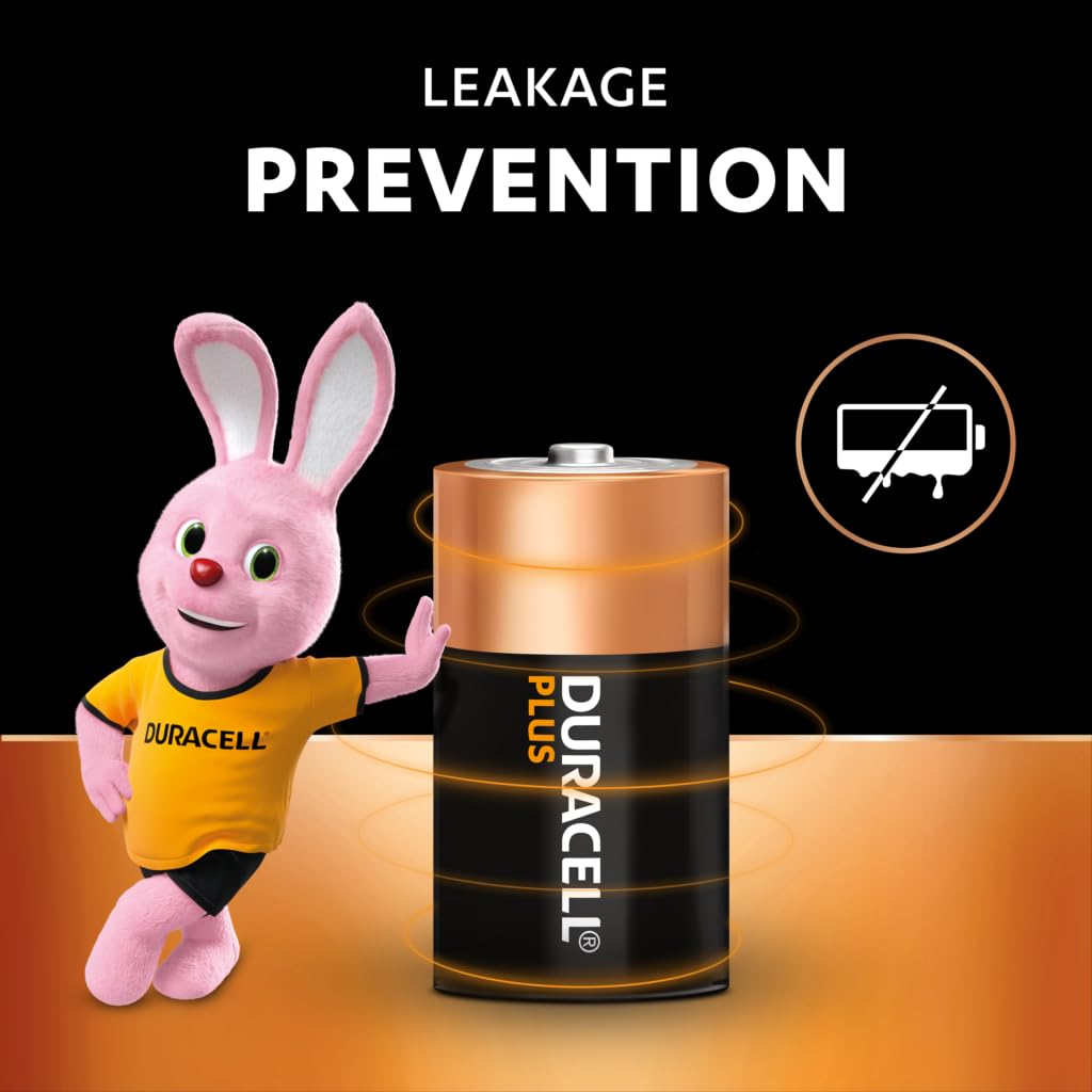 2X Duracell D Plus LR20 MN1300 Alcaline (1 Blister Da 2 Batterie) 2 Pile