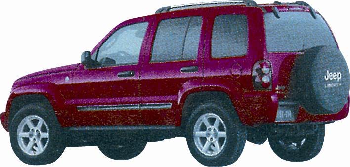 CG94 RETROVISORE Elettrico Sinistra [Lato Guida] per Auto: Cherokee Liberty - Calotta Nera