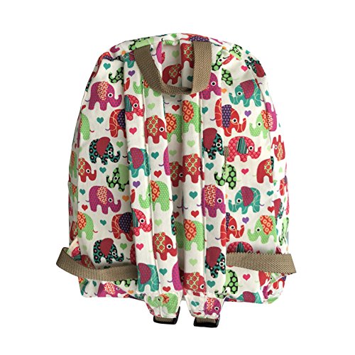 Zaino College Bags Everyday - Zainetto in Tessuto Canvass con Spallacci