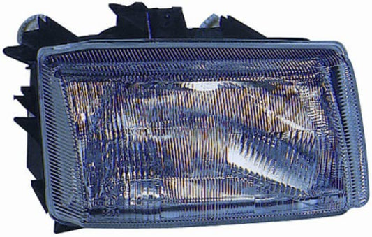 CG94 PROIETTORE H4 PRED. REG. MANUALE/ELETTRICA [Lato SX] CONNETTORE TONDO - MOD. 2001> Per Auto: POLO CLASSIC - SW