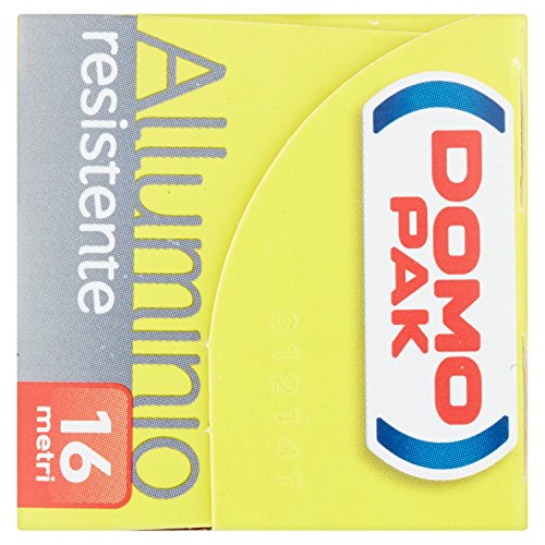 Domopak - Alluminio, Resistente Adatto Per Conservare e Cuocere - 16 Metri