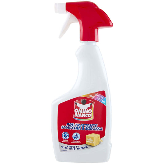 Omino Bianco Samcchiatore Smacchia&Sgrassa 500ml, 500ml