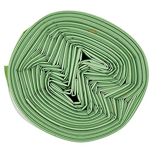 Domopak Spazzy Sacchi Nettezza Antiforo con Manici - Profumato alla Mela Verde - Casalingo 28 lt - verde - 1 confezione da 15 pezzi