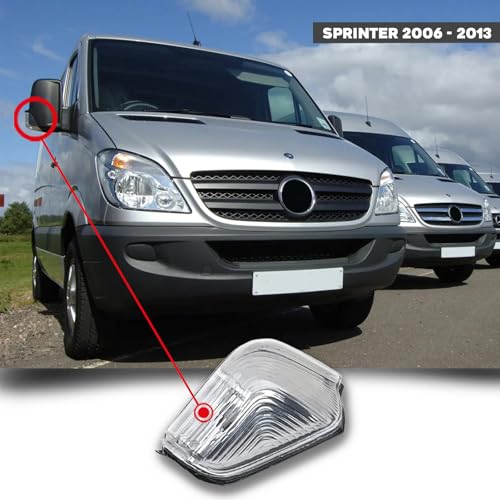 CG94 - Fanale Retrovisore Compatibile per Auto M. SPRINTER 2006 - LT 2006 - CRAFTER 2006