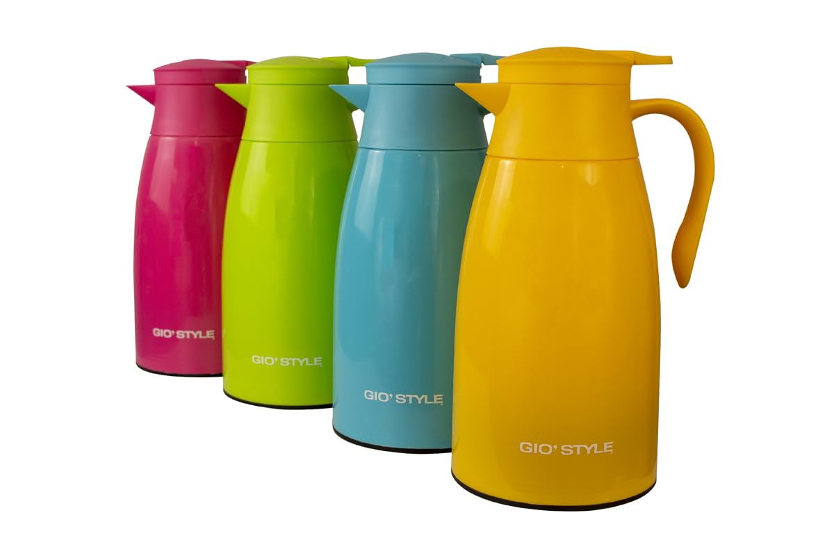 Caraffa Termica Parrot | 1,3 LT | Interno in Vetro | Colori Assortiti