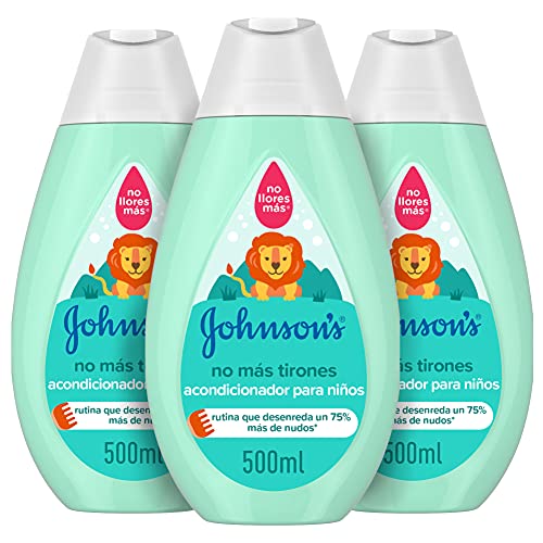 Johnson's Baby - Condizionatore non più tiranti per bambini, 3 x 500 ml