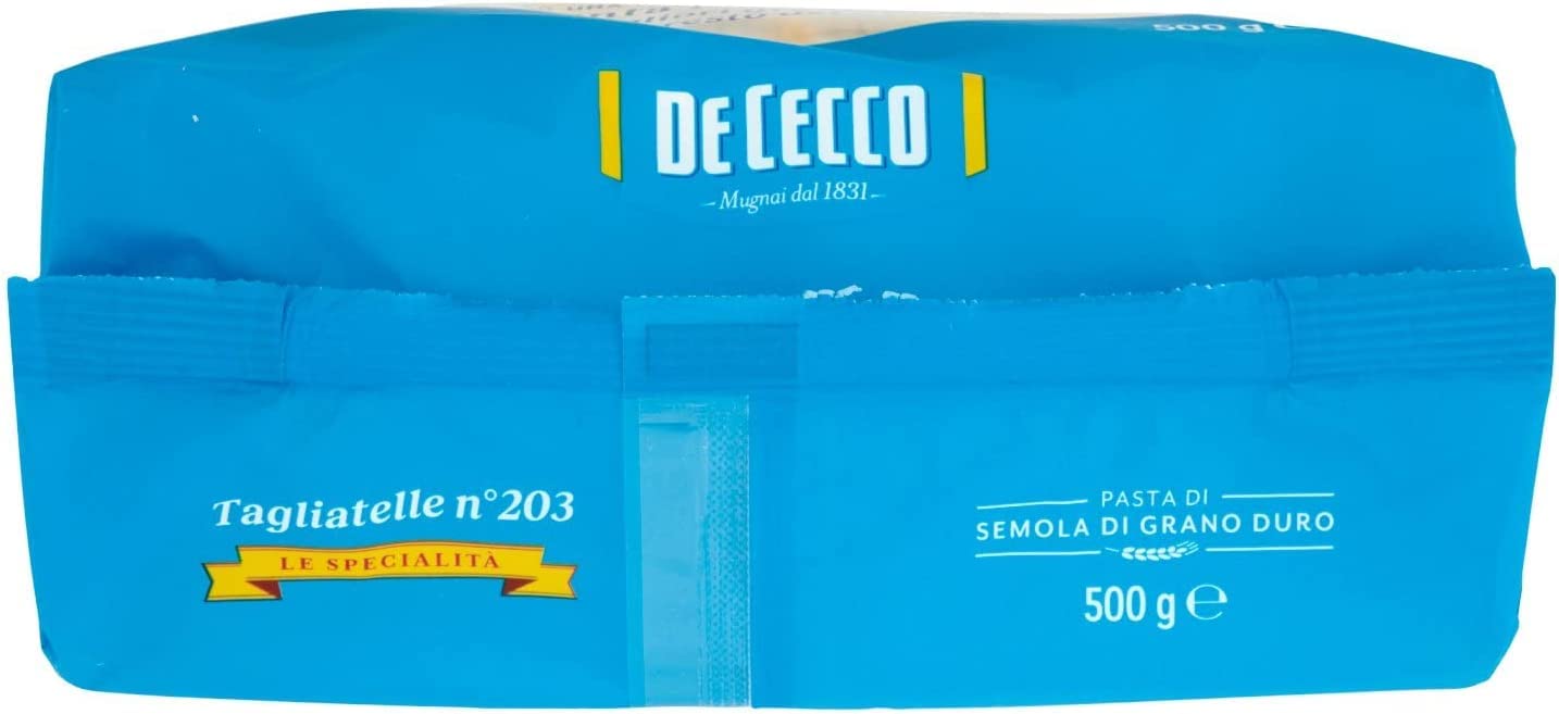 10 Pasta De Cecco 100% Italiano Tagliatelle n 203 pasta 500 g