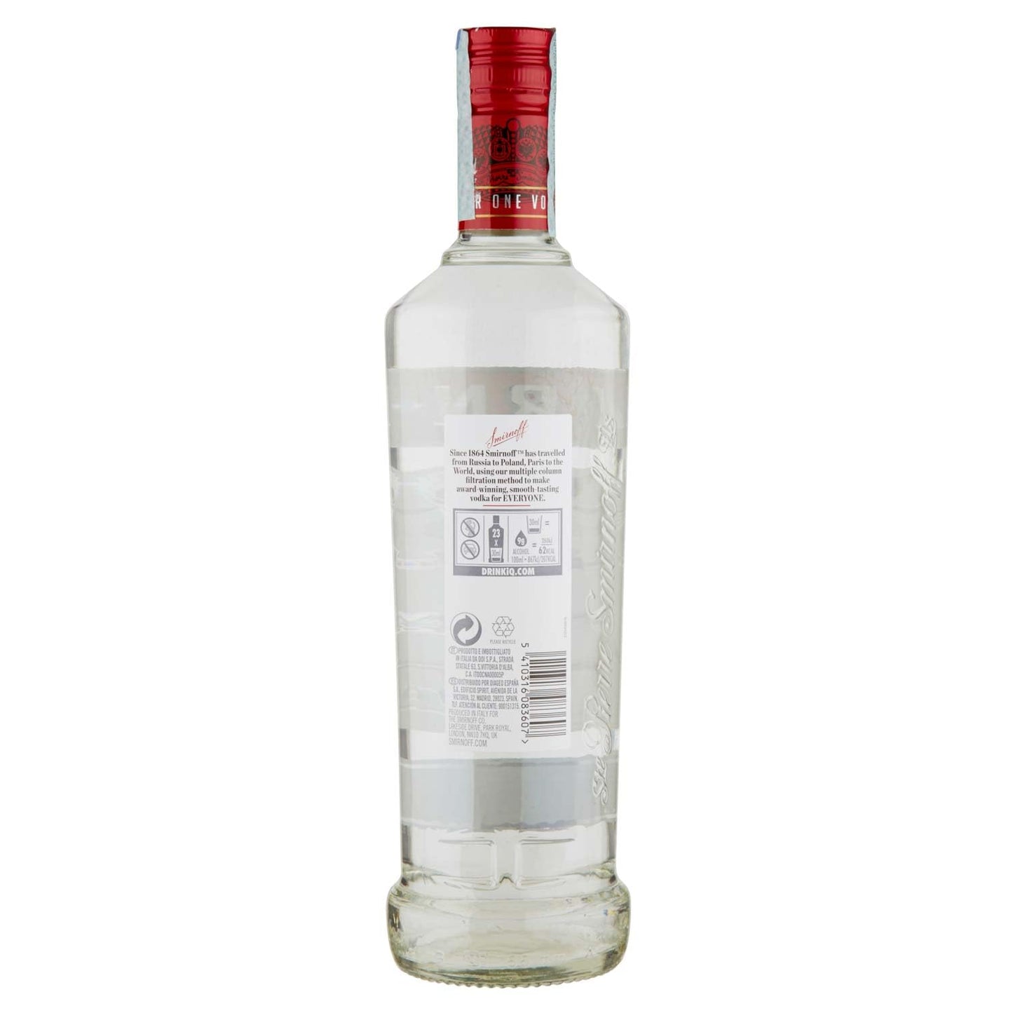 Smirnoff No. 21 Red Vodka - 700 ml
