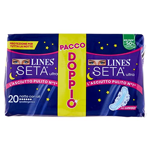 Lines Seta Ultra Notte, 11 Pezzi