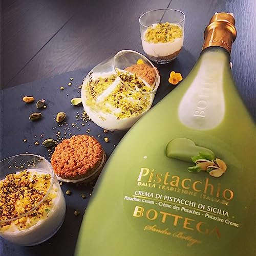 Bottega Pistacchio Liquore - 3 Bottiglie da 500 ml