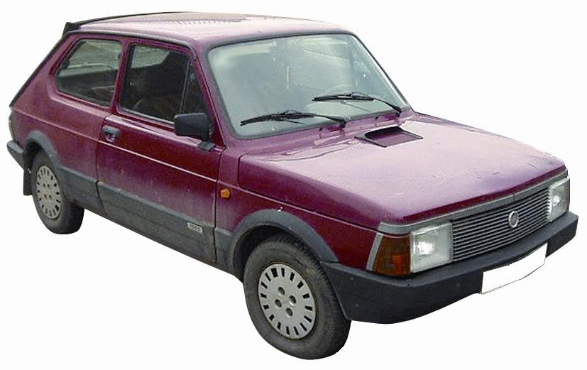 CG94 - FANALE TARGA F!IAT PANDA 750 - CROMA RY - 127 III DX=SX