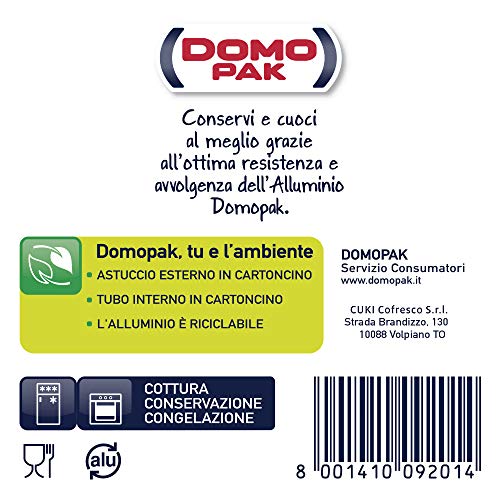 Domopak Alluminio 8 metri - 1 confezione