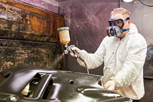 GVS SPR401 Elipse INTEGRA A1P3 semimaschera con protezione occhi e filtri sostituibili pronta all'uso M/L blu