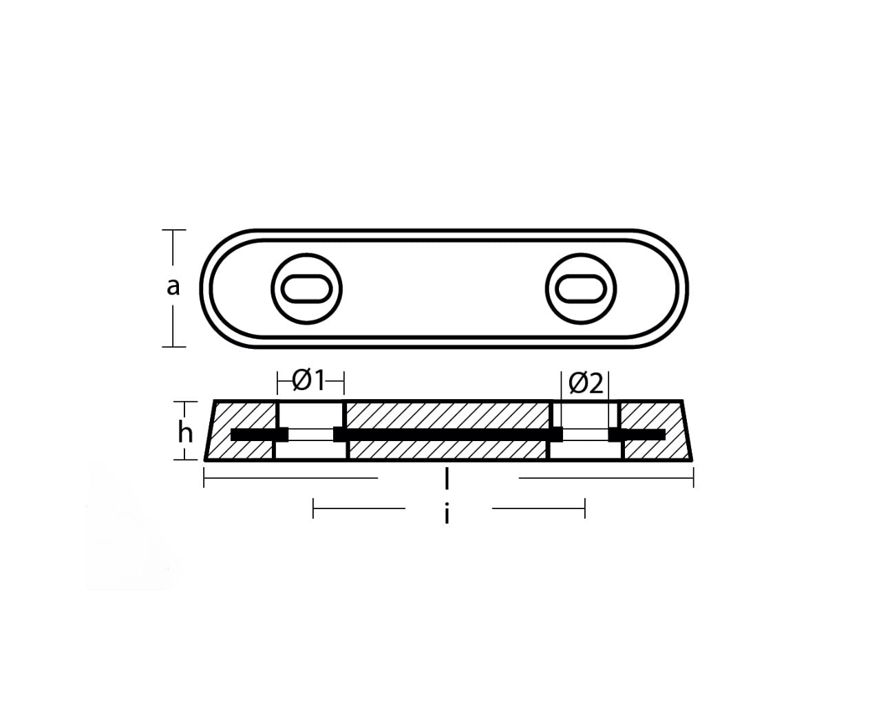 ANODO IN ALLUM. X SCAFO KG. 2,5