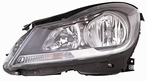 CG94 PROIETTORE H7-H7 CON MOT. ELETT. [Lato SX] PARABOLA NERA - VERSIONE AL Per Auto: CLASSE C W204