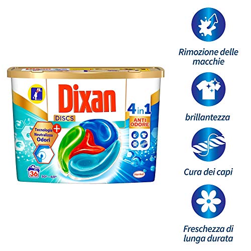 Dixan Discs Detersivo Lavatrice Capsule