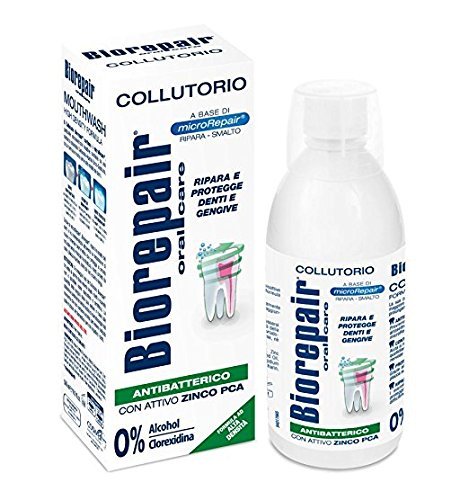 Biorepair: "collutorio collutorio con Antibacterical – 500 ml/16.9 fl. oz - Confezione da 2
