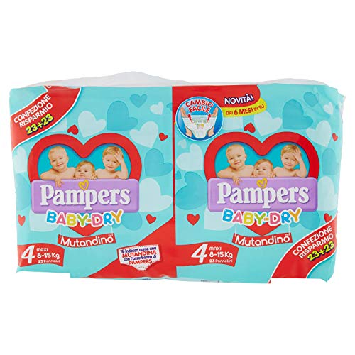Pampers Baby Dry Mutandino Junior - 667 Gr