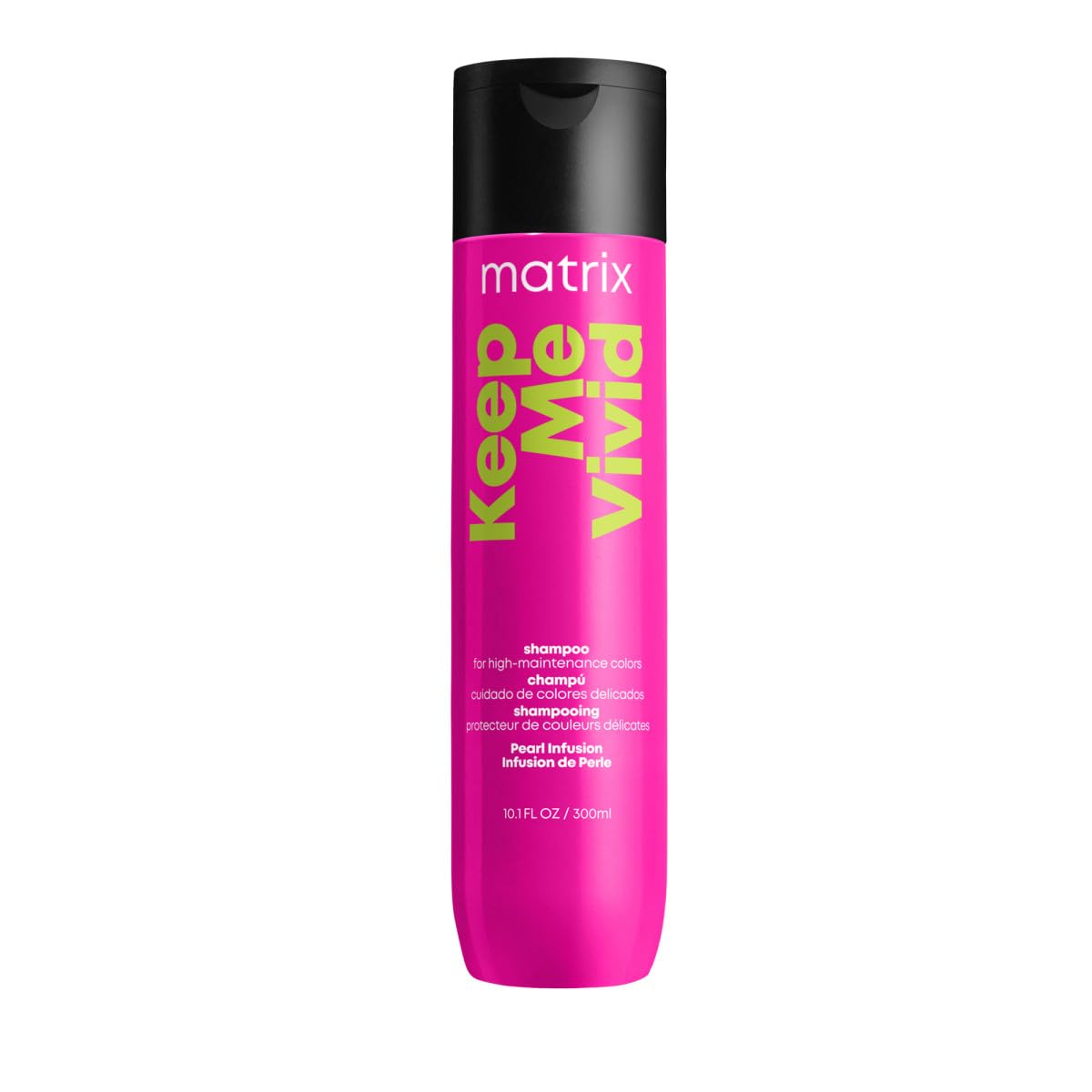 Matrix Total Results Keep Me Vivid Shampoo Per Capelli Colorati Illuminante E Protettore Del Colore, 300 Millilitro