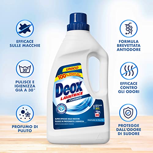 Deox Detersivo Lavatrice Liquido Classico