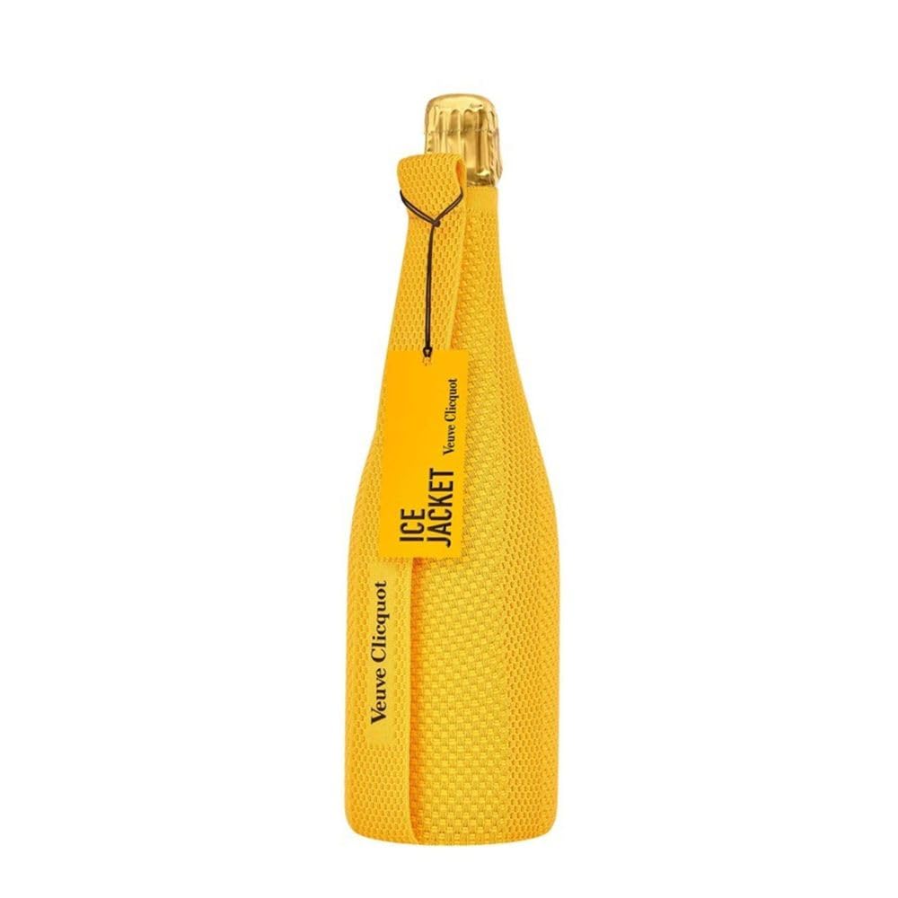 bottiglia champagne 75 cl Veuve Clicquot Brut con porta bottiglia