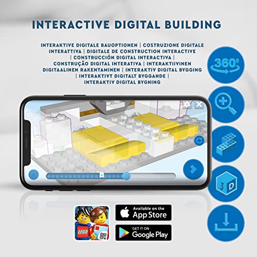 Lego 31134 Creator 3in1 Spaceshuttle Spielzeug zum Astronauten zum Raumschiff, Konstruktionsspielzeug für Kinder, Jungen, Mädchen ab 6 Jahren, kreative Geschenkidee