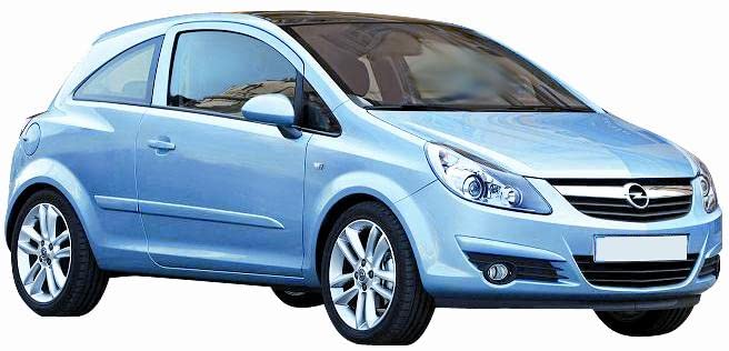 CG94 PROIETTORE H7-H1 PRED. PER REG. ELETT. [Lato DX] PARABOLA NERA Per Auto: CORSA