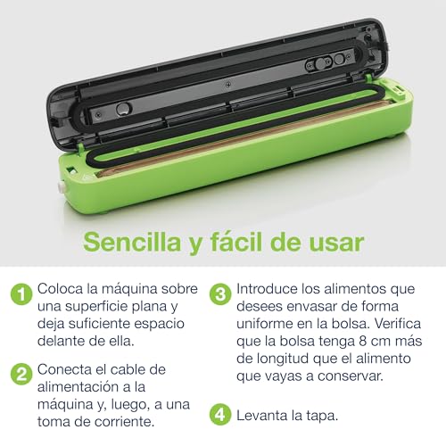 Laica VT3104 Macchina sottovuoto, Plastica, Multicolore