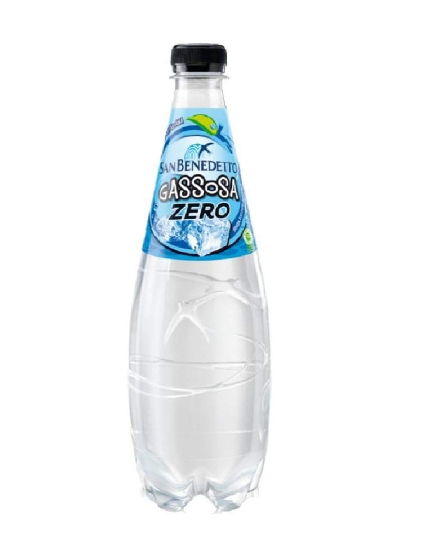 6X San Benedetto Gassosa Zero PET Senza Zucchero 0,75 L Tonica Italiana Rinfrescante Soda, senza Zucchero
