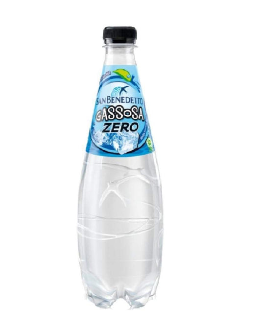 6X San Benedetto Gassosa Zero PET Senza Zucchero 0,75 L Tonica Italiana Rinfrescante Soda, senza Zucchero
