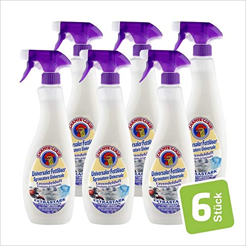 Chante Clair 6 X Sgrassatore universale profumo di lavanda, 750 ml