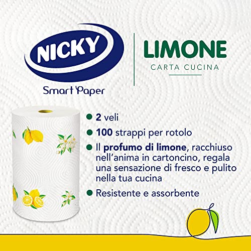 Nicky Limone Carta Cucina