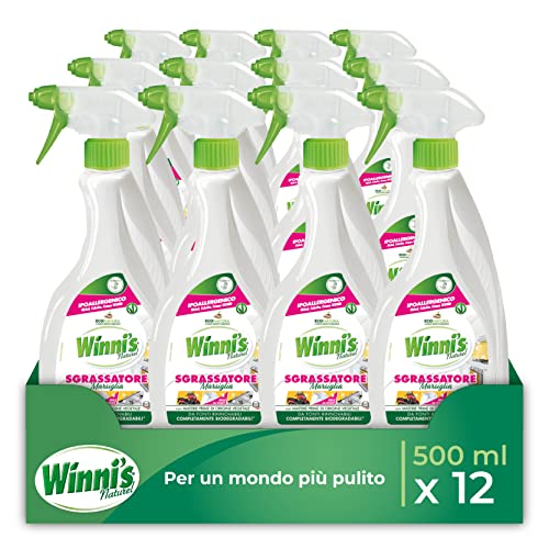 Winni's - Sgrassatore Spray Universale Multisuperficie Ipoallergenico