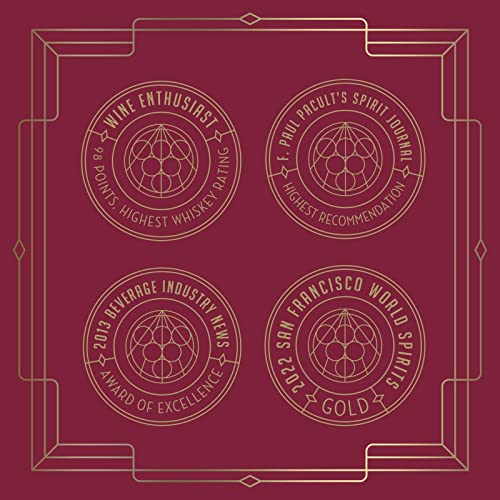 ANGEL’S ENVY Kentucky Straight Bourbon Whisky, 43,3% Vol., 70 cl / 700 ml, affinato in botti di Porto, Note di vaniglia e noci tostate