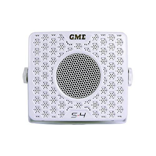 GME GS400 S-4 Marine Box - Altoparlanti 80 W, colore: Bianco