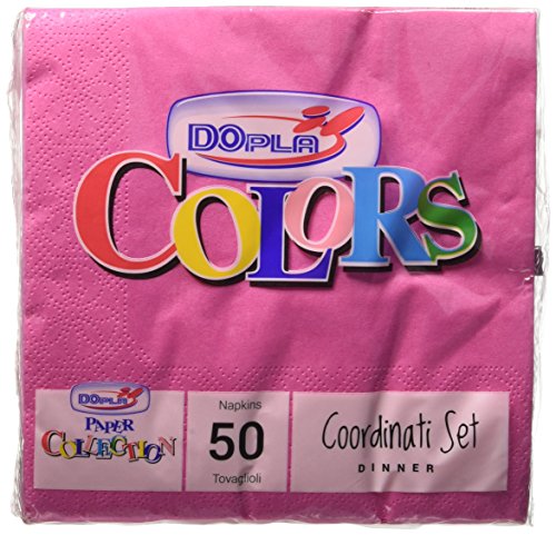 Tovaglioli 2Veli 33X33 X50 Fucsia