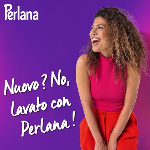 Perlana Detersivo Colorati (8 confezioni da 28 lavaggi), Detersivo lavatrice liquido per tutti i capi colorati, Detersivo colorati per pulizia delicata e colori e fibre rinnovati