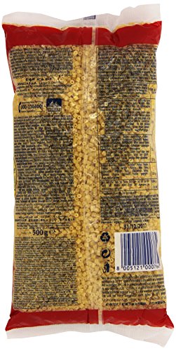 Divella - Corallini 76, Pasta di Semola di Grano Duro - 8 pezzi da 500 g [4 kg]