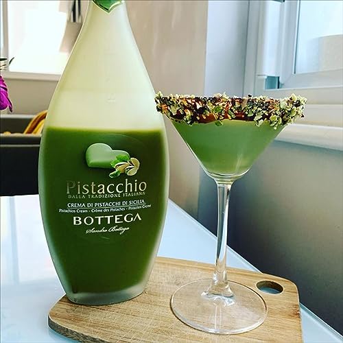 Bottega Pistacchio Liquore - 3 Bottiglie da 500 ml
