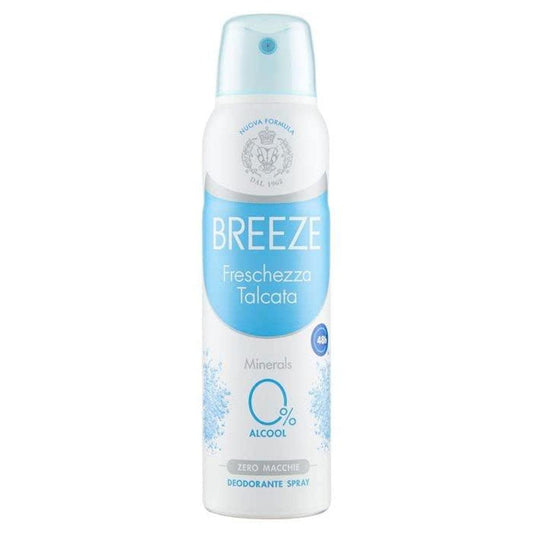 Breeze Deodorante Spray Freschezza Talcata, 150ml