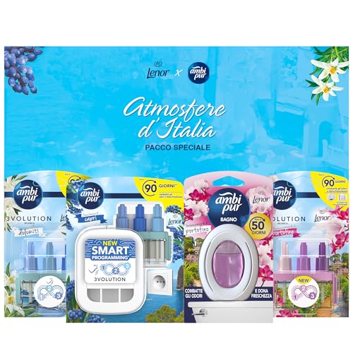 Ambi Pur Bagno, Profumatore Per Ambienti Ad Azione Continua Eliminazione E Prevenzione Degli Odori