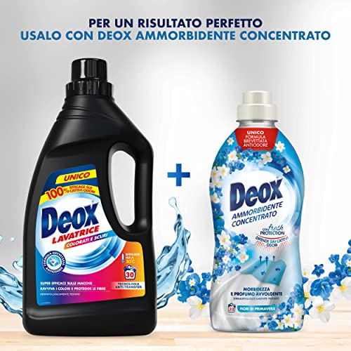 Deox Detersivo Lavatrice Liquido colorati e scuri