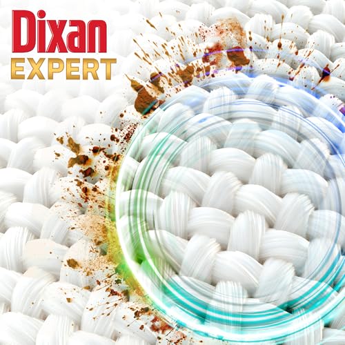 Dixan DISCS 4in1 Expert Smacchiante Detersivo Lavatrice (25 Lavaggi), Capsule lavatrice per una pulizia profonda del bucato e freschezza igienica per la lavatrice, Rimuove le macchie da 20°C.