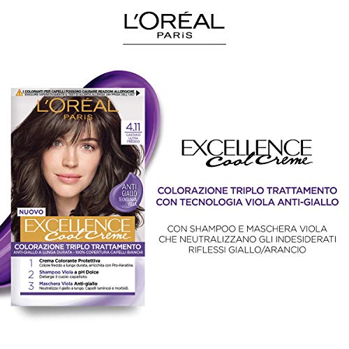 L'Oréal Paris Tinta Capelli Excellence Cool Creme,