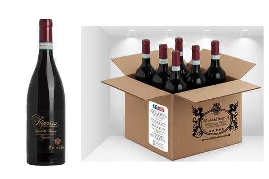 CG94 Zenato Valpolicella Ripassa Superiore – 6 Bottiglie da 750 ml - 11.5% Vol| Confezione Global Dream
