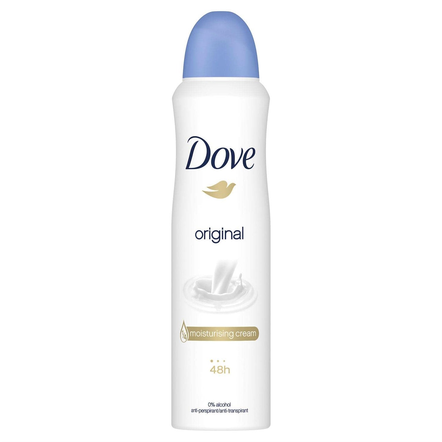 Dove Deodorante Original Spray Unisex 48h 150ml