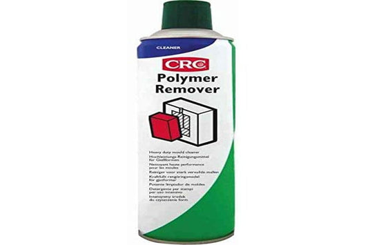CRC 32961-AA 32961-AA-POLYMER Remover: Decapante energico in schiuma, rimuove plastica, gomma e residui caricati, 400 ml, nero
