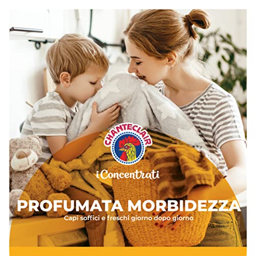 Chanteclair - Ammorbidente "I Concentrati", Fiori d'Arancio e Narciso, Protegge la morbidezza del bucato, Profumo Intenso e Persistente sui Capi