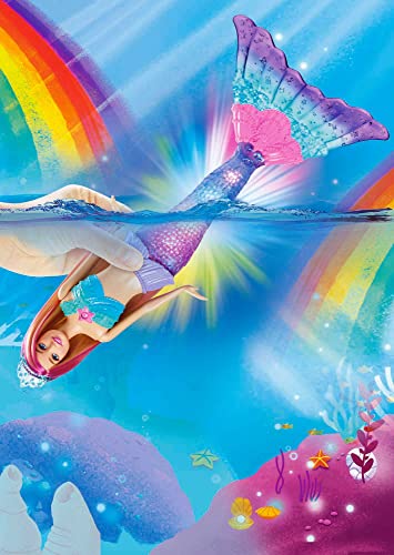 Barbie-Dreamtopia Sirena Luci Scintillanti Bambola
