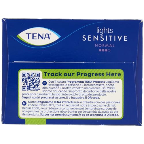 Tena – normale luci di proteggi slip ripiegati 22 pezzi